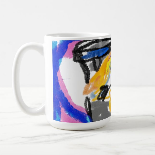 Mug Shiba Inu dans la ville (Gauche)