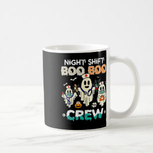 Mug Shift Boo Boo Équipage Infirmière Ghost Infirmière