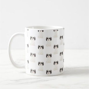 Mug Shih Tzu (noir et blanc)