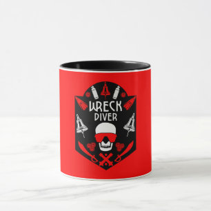 Mug Shipwreck Scuba Divers muqueuse