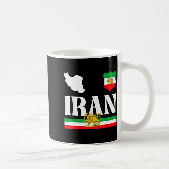 Mug Shir o khorshid iran, lion and sun, persia  (Droite)