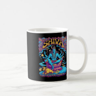 Mug Shiva Print Dieu Hindou Hauts Spirituels pour Homm