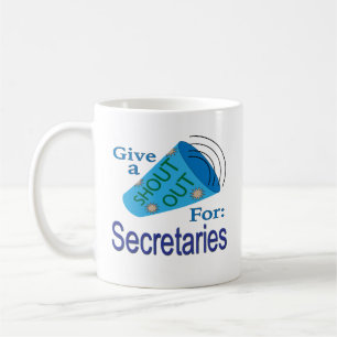 Mug Shout Out pour les secrétaires