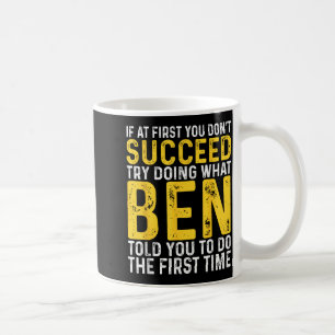 Mug Si au début vous ne réussissez pas stockez l'anniv
