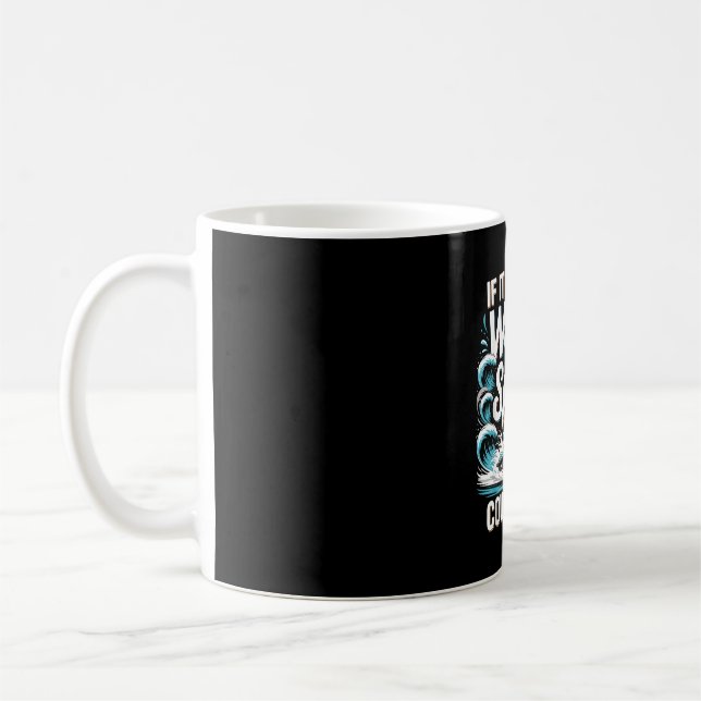 Mug Si cela implique de l'eau et de la vitesse, compte (Gauche)