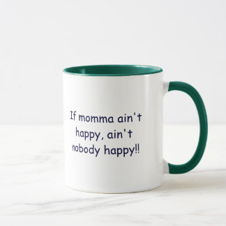 Mug Si la maman n'est pas heureuse, n'est personne