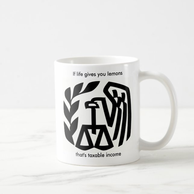 Mug Si la vie vous donne des citrons, c'est revenu (Droite)