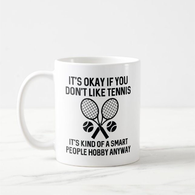 Mug Si vous n'aimez pas le tennis (Gauche)