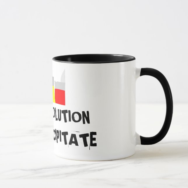 Mug Si vous n'êtes pas une partie de la solution (Droite)