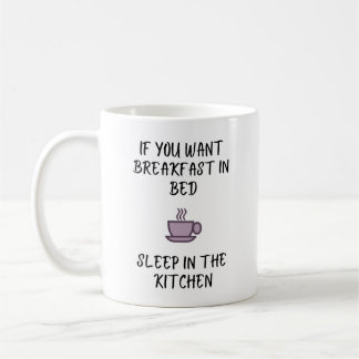 Mug Si Vous Souhaitez Petit Déjeuner En Bed - Coffee M