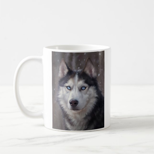 Mug Sibérien Husky (Gauche)
