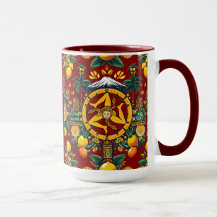 Mug Sicilienne Trinacria Design