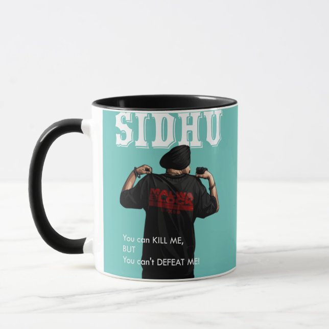 Mug Sidhu Moosewala Desi Merch Punjabi Pullover (Gauche)