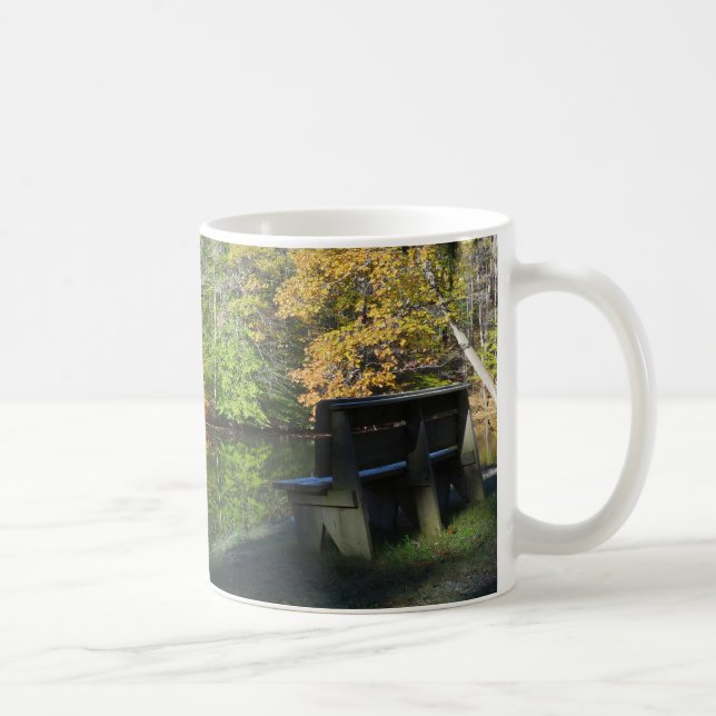 Mug Siège avec vue d'automne en Pennsylvanie (Droite)