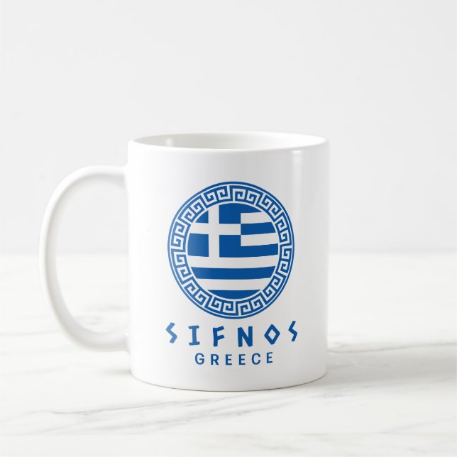 Mug Sifnos, Grèce (Gauche)