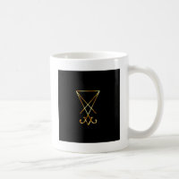 Sigil de symbole de Lucifer- A de satanisme