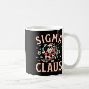 Mug Sigma Claus drôle de Père Noël Noël Meme Ados Garç