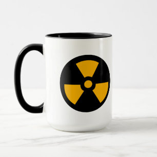 Mug Signal radioactif nucléaire