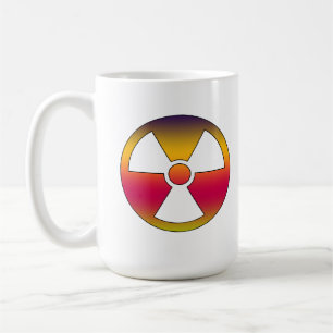 Mug Signal radioactif nucléaire