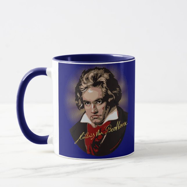 Mug Signature de Beethoven (Gauche)