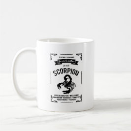 Mug signe astrologique des passionnés : Scorpion
