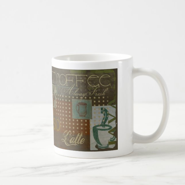 Mug Signe de café de Joes de moka (Droite)