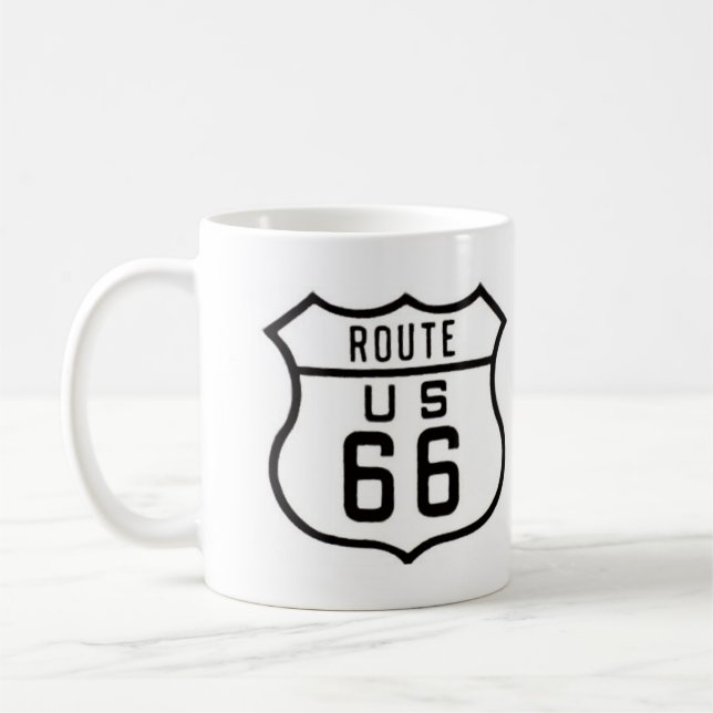 Mug Signe de cru de l'itinéraire 66 (Gauche)