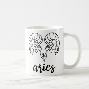 Mug signe de naissance astrologique cool aries zodiac