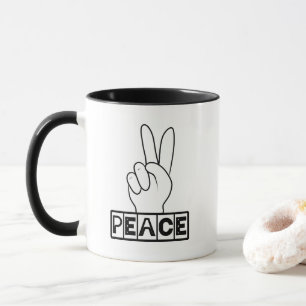 Mug Signe de paix