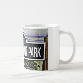 Mug Signe de parc de point d'amants