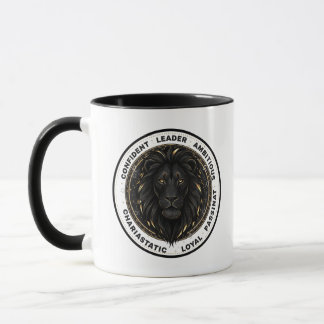 Mug Signe du zodiaque Leo personnalisé Nom et traits