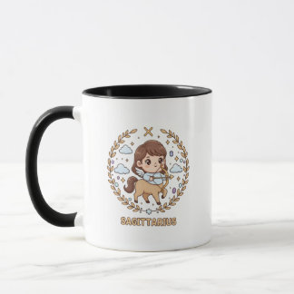 Mug Signe du zodiaque Sagittaire Mignon Kawaii