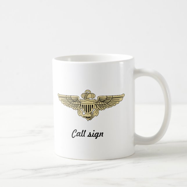 Mug Signe fait sur commande de Stein w/call de la (Droite)