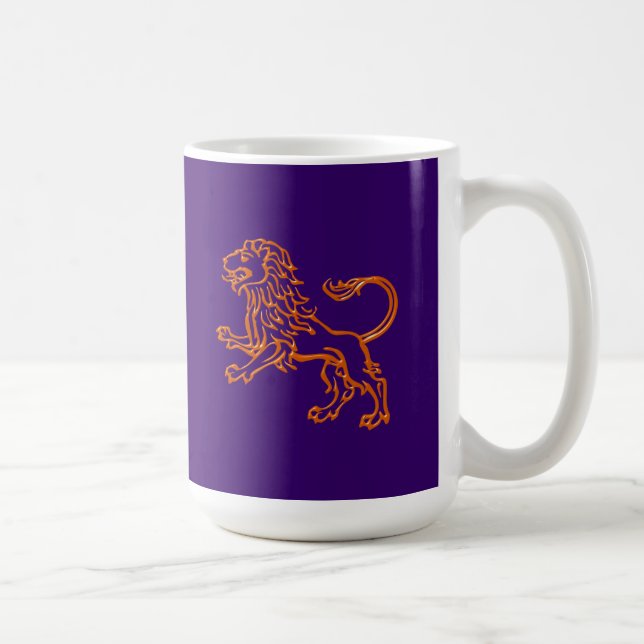 Mug Signe stellaire Lion zodiac sign Léo (Droite)