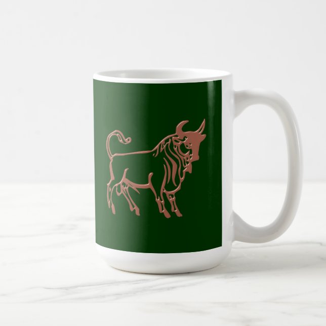 Mug Signe stellaire Tauer zodiac sign Taurus (Droite)