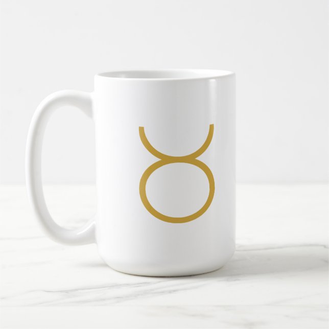 Mug Signe Zodiaque De Taurus (Gauche)
