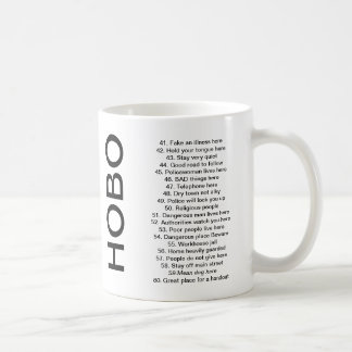 Mug Signes et symboles de clochard avec les séries #3