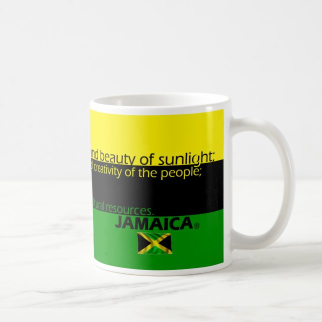 Mug Signification de couleurs du drapeau de la (Droite)