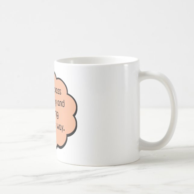 Mug S'il vous plaît passez la Turquie et la farce (Droite)