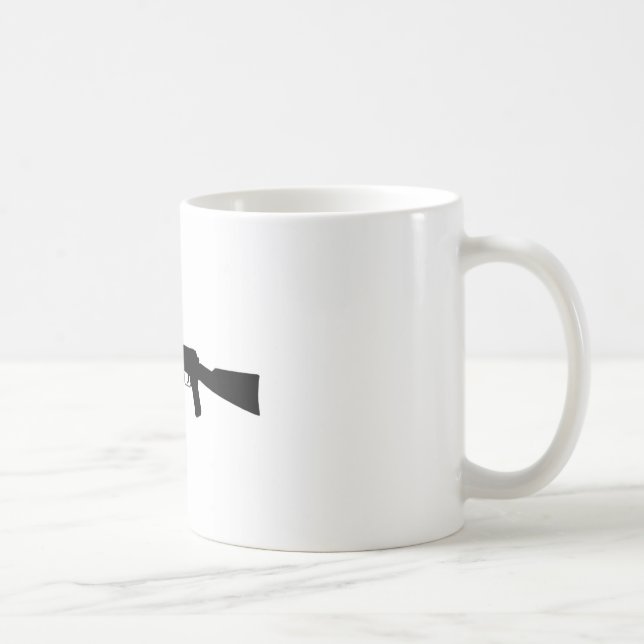 Mug Silhouette d'AK-47 (Droite)