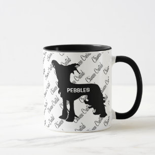 Mug Silhouette de Chien Chasseur Chinois