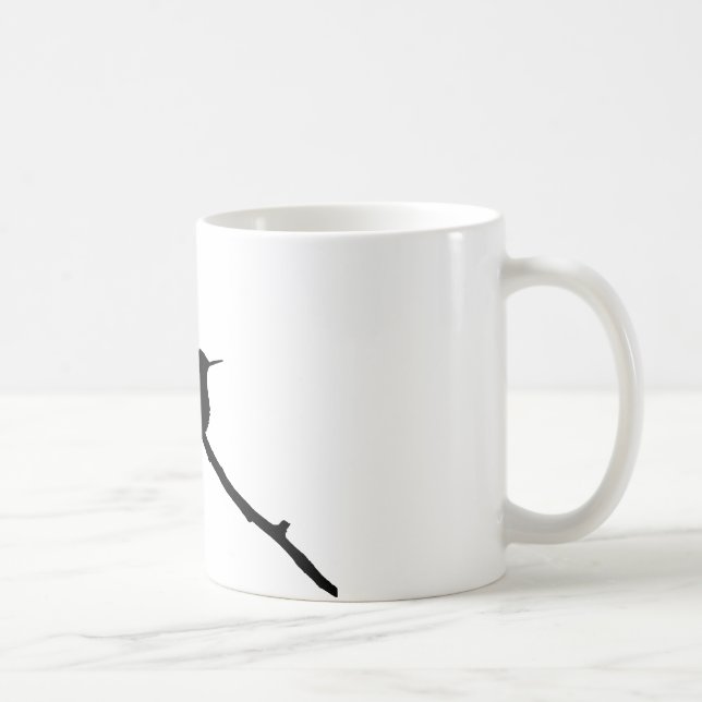 Mug Silhouette de colibri (Droite)