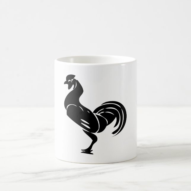Mug Silhouette de coq (Centre)