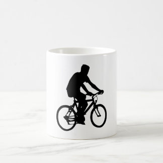 Mug Silhouette de cycliste
