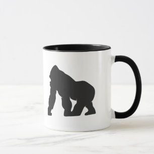 Mug Silhouette de Gorille