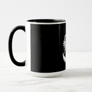 Mug Silhouette de Soudeur Ouvrier