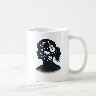 Mug Silhouette d'Esprit Créatif | Art Personnalisé
