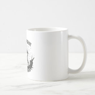 Mug Silhouette en linebacker gras milieu de l'équipeme