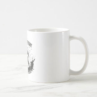 Mug Silhouette en linebacker gras milieu de l'équipeme