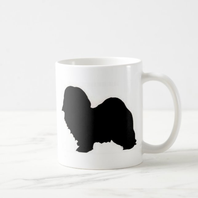 Mug silhouette havanese (Droite)